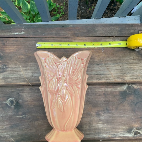 SOLD McCOY Art Deco Butterfly Vase - Picture 10 of 14